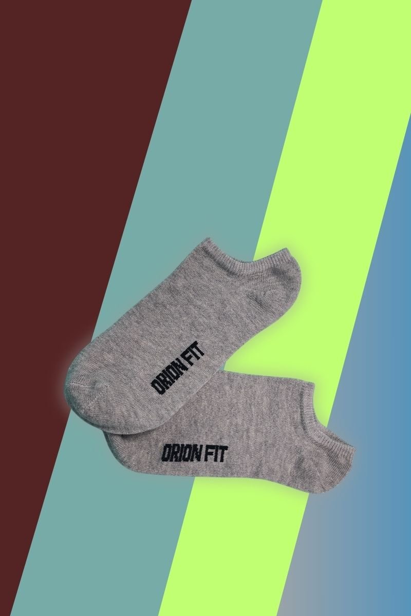AMPLIFY COTTON COMFORT SOCKS - GREY - Luna Active Fit