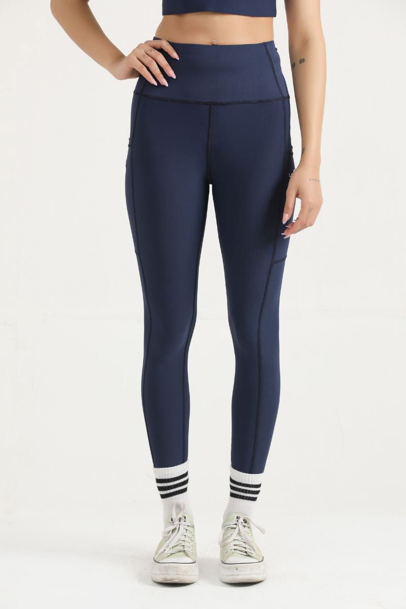 PRO ZERO LEGGINGS - NAVY BLUE - Luna Active Fit