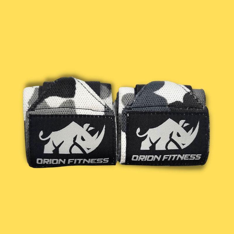 ALPHA Wrist Wraps (Silver Camo) - Luna Active Fit