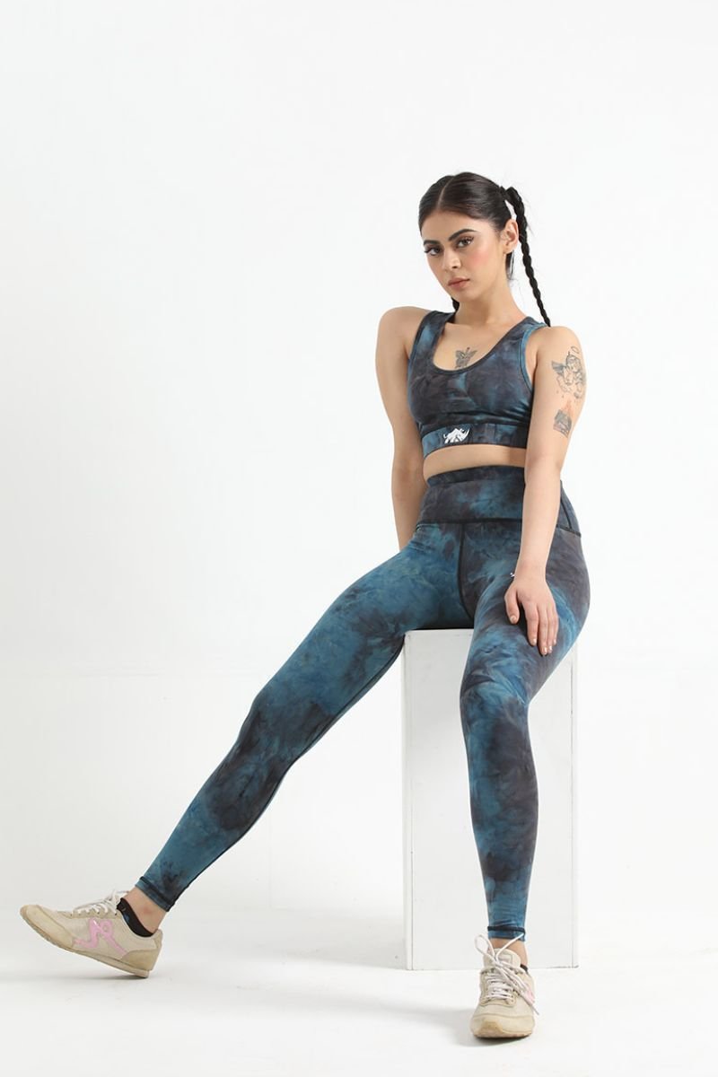 VELOCITY CLOUD PURPLE GYM SET (TOP+BOTTOM) - Luna Active Fit