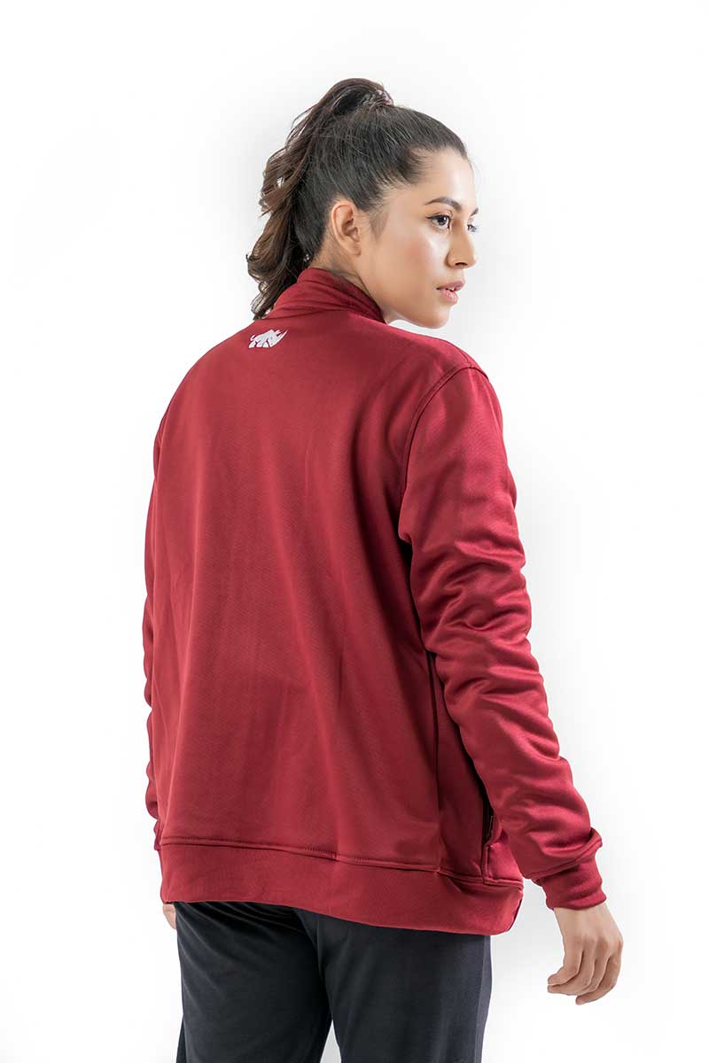 VELOCITY DRI - FIT WOMEN LOOSE FIT ZIPPER JACKET - Luna Active Fit