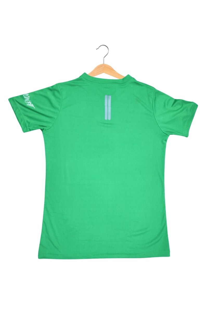 V NECK LOUNGE TEE- GREEN