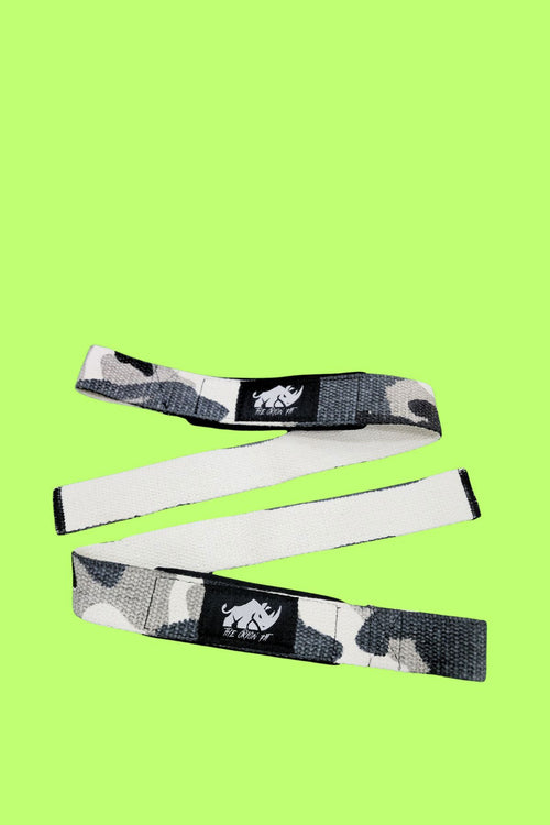 AMPLIFY DEAD LIFT EXTRA COMFORT STRAPS - CAMO SILVER - Luna Active Fit